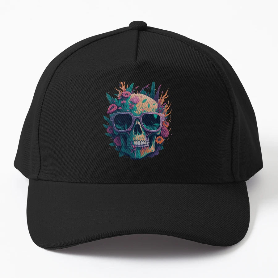 Halloween Pirates Skull Model 2 New Era Snapback - Exclusive - Snapback, Trucker Hat, Dad Hat, Denim Baseball Cap