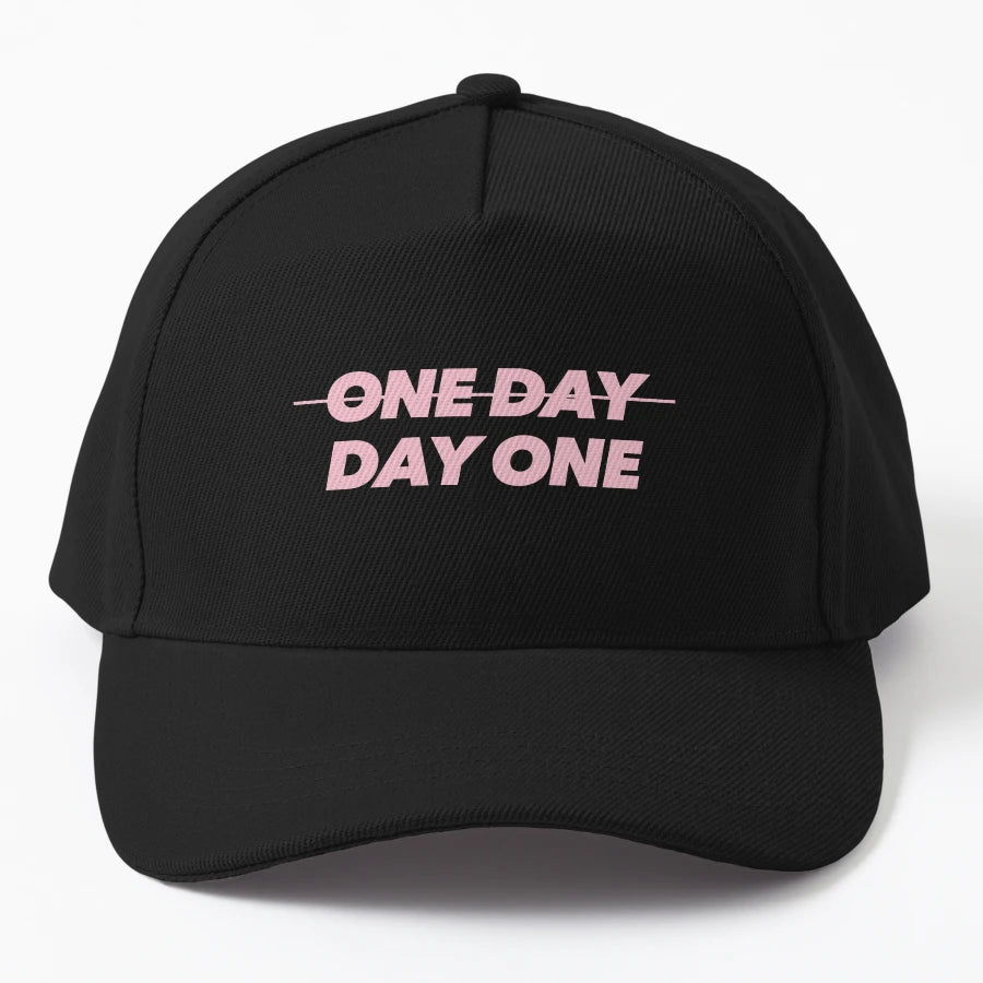 One Day Day One New Era Snapback - Everyday Essential - Snapback, Trucker Hat, Dad Hat, Denim Baseball Cap