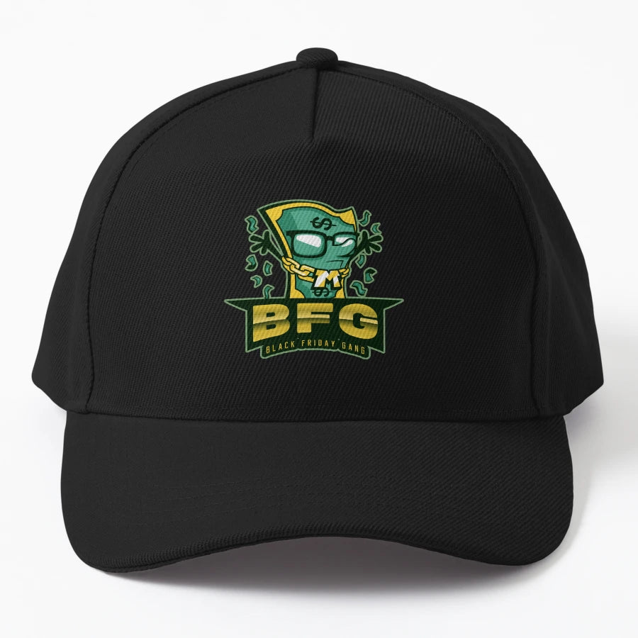 Black Friday Gang New Era Snapback - Structured Premium - Snapback, Trucker Hat, Dad Hat, Denim Baseball Cap