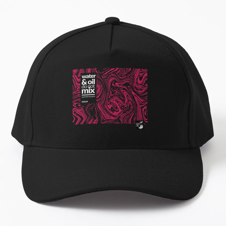 Water And Oil Do Not Mix Trucker Hat - Adjustable Fit - Snapback, Trucker Hat, Dad Hat, Denim Baseball Cap