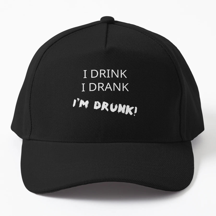 Drunk Beer Trucker Hat - Premium Stitching - Snapback, Trucker Hat, Dad Hat, Denim Baseball Cap