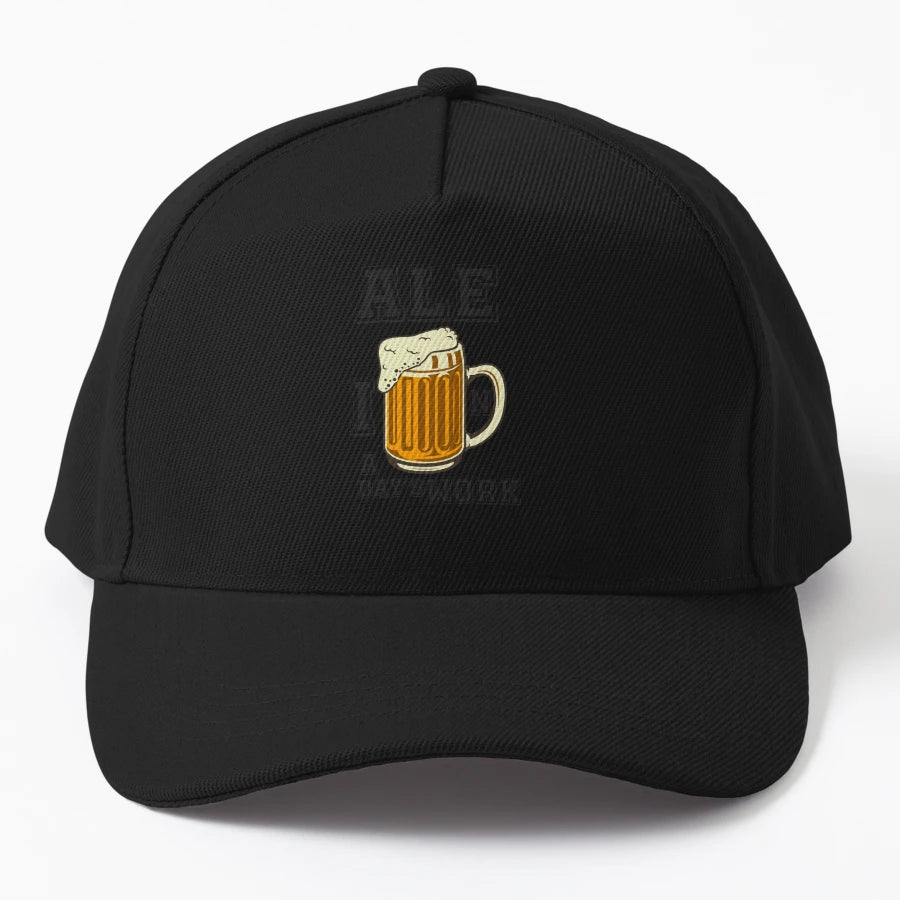 Ale Day Work Ipa Bier Brewer Hops Stout New Era Snapback - Snapback, Trucker Hat, Dad Hat, Denim Baseball Cap