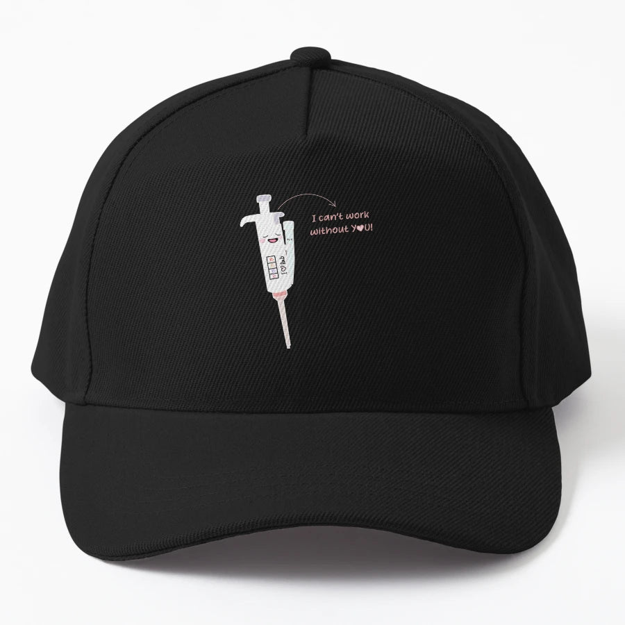 Copy Cute Micropipette Lovely Tip Laboratory I OTTO Dad Hat - Snapback, Trucker Hat, Dad Hat, Denim Baseball Cap