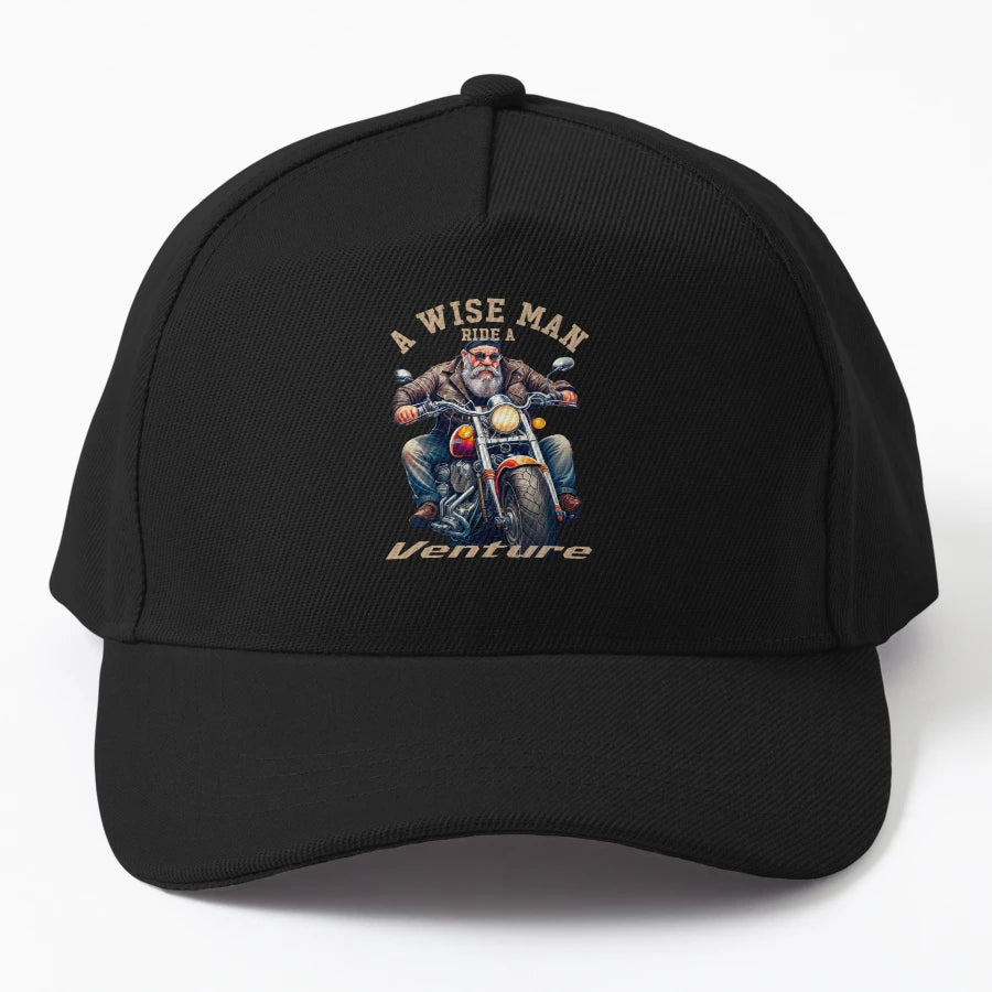 Wise Venture Xv 1900 Trucker Hat - Vintage Style - Snapback, Trucker Hat, Dad Hat, Denim Baseball Cap
