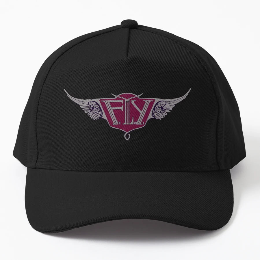 F L Y Roller Coaster Logo Trucker Hat - Breathable Mesh - Snapback, Trucker Hat, Dad Hat, Denim Baseball Cap