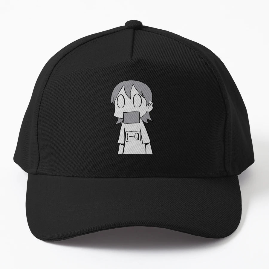 Nichijou Ehh Denim Baseball Cap - 6-Panel Cap - Snapback, Trucker Hat, Dad Hat, Denim Baseball Cap