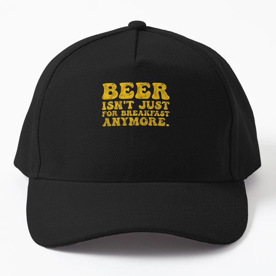 Beer Isnt Just Breakfast Anymore Beer Trucker Hat - Embroide - Snapback, Trucker Hat, Dad Hat, Denim Baseball Cap