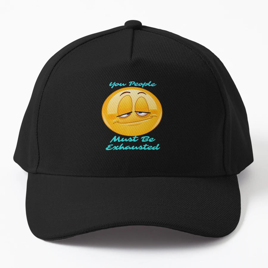 You People Must Be Exhausted OTTO Dad Hat - Premium - Snapback, Trucker Hat, Dad Hat, Denim Baseball Cap