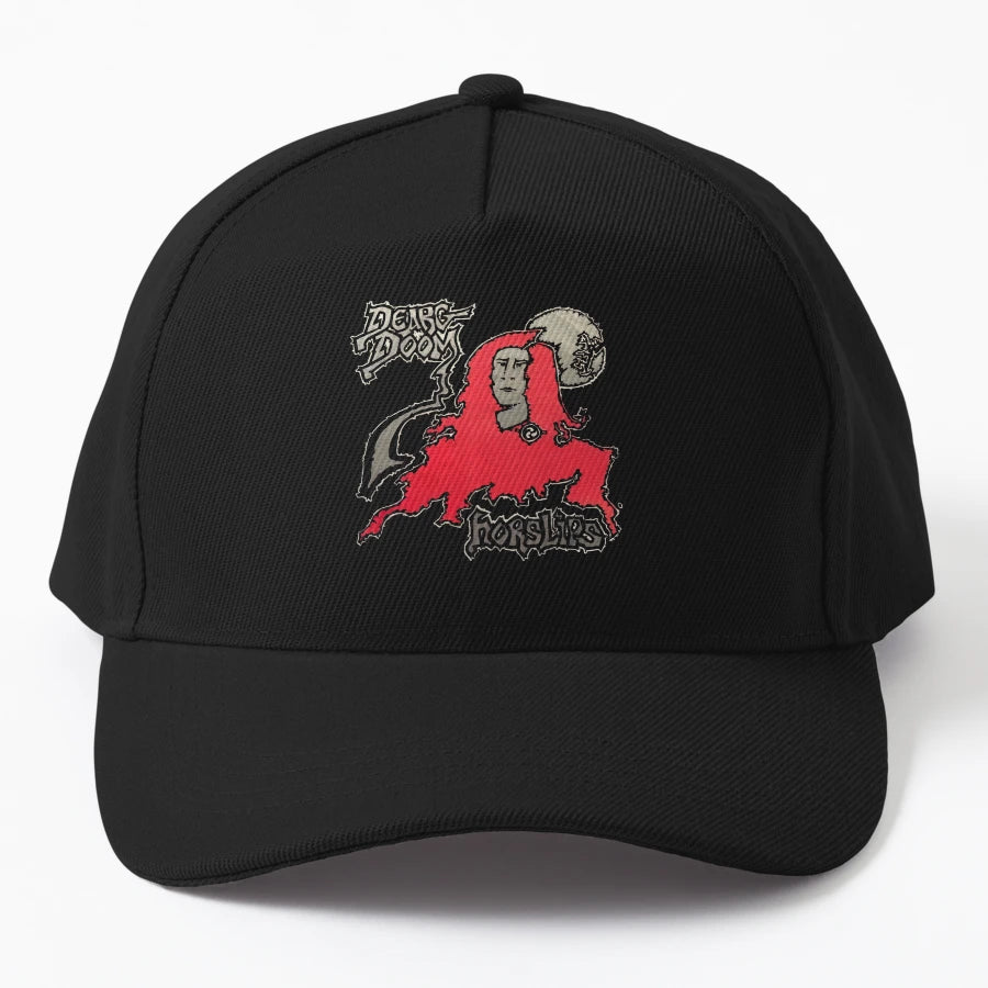 Dearg Doom Horslips OTTO Dad Hat - Low-Profile Fit - Snapback, Trucker Hat, Dad Hat, Denim Baseball Cap