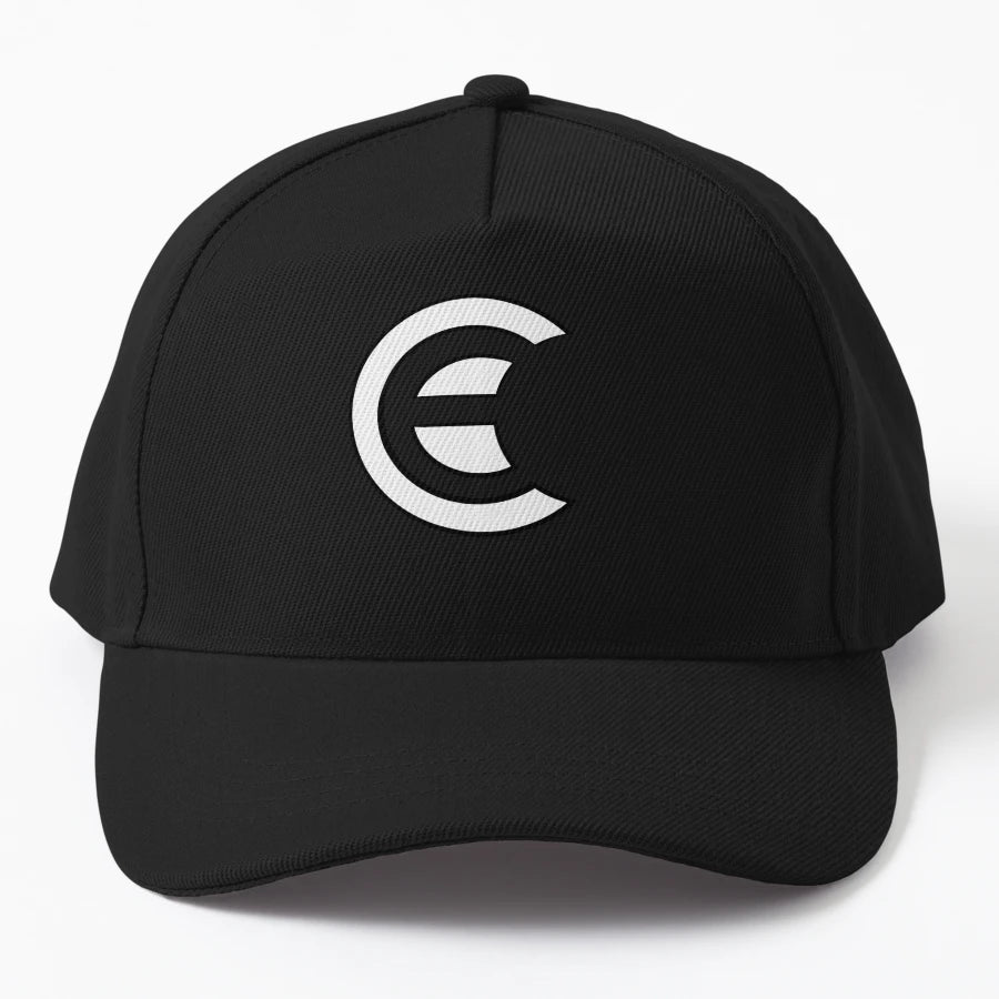 Eclypse Logo Denim Baseball Cap - Premium Premium Embroidery - Snapback, Trucker Hat, Dad Hat, Denim Baseball Cap