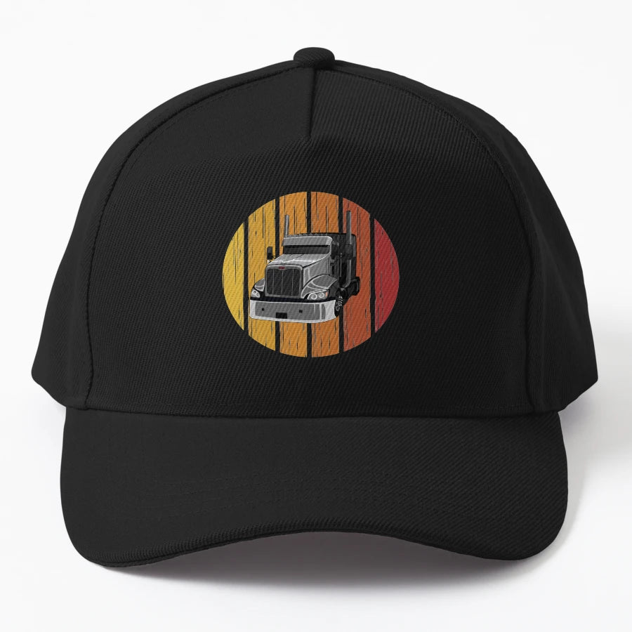 Truck Drivers Trucker Hat - Vintage Aesthetic Breathable - Snapback, Trucker Hat, Dad Hat, Denim Baseball Cap