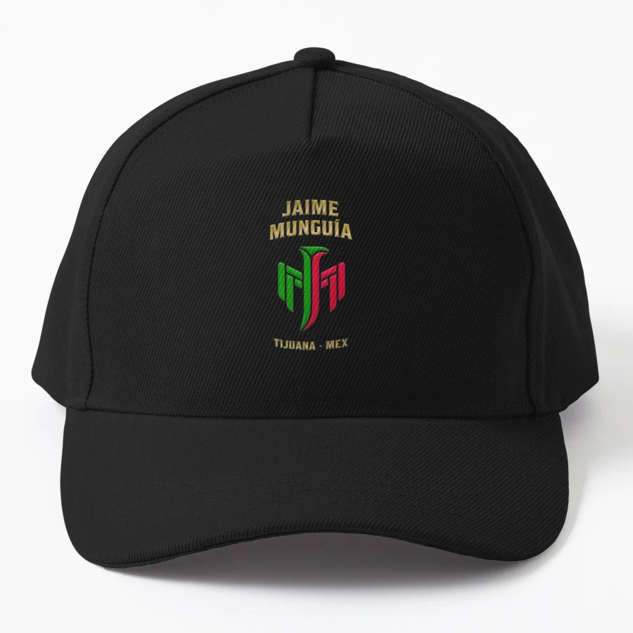 Jaime Munguia Tijuana Mexico Denim Baseball Cap - Premium - Snapback, Trucker Hat, Dad Hat, Denim Baseball Cap