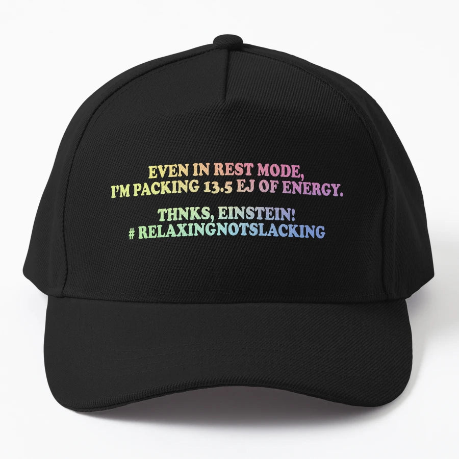 Energy 150Kg Denim Baseball Cap - Vintage Aesthetic - Snapback, Trucker Hat, Dad Hat, Denim Baseball Cap