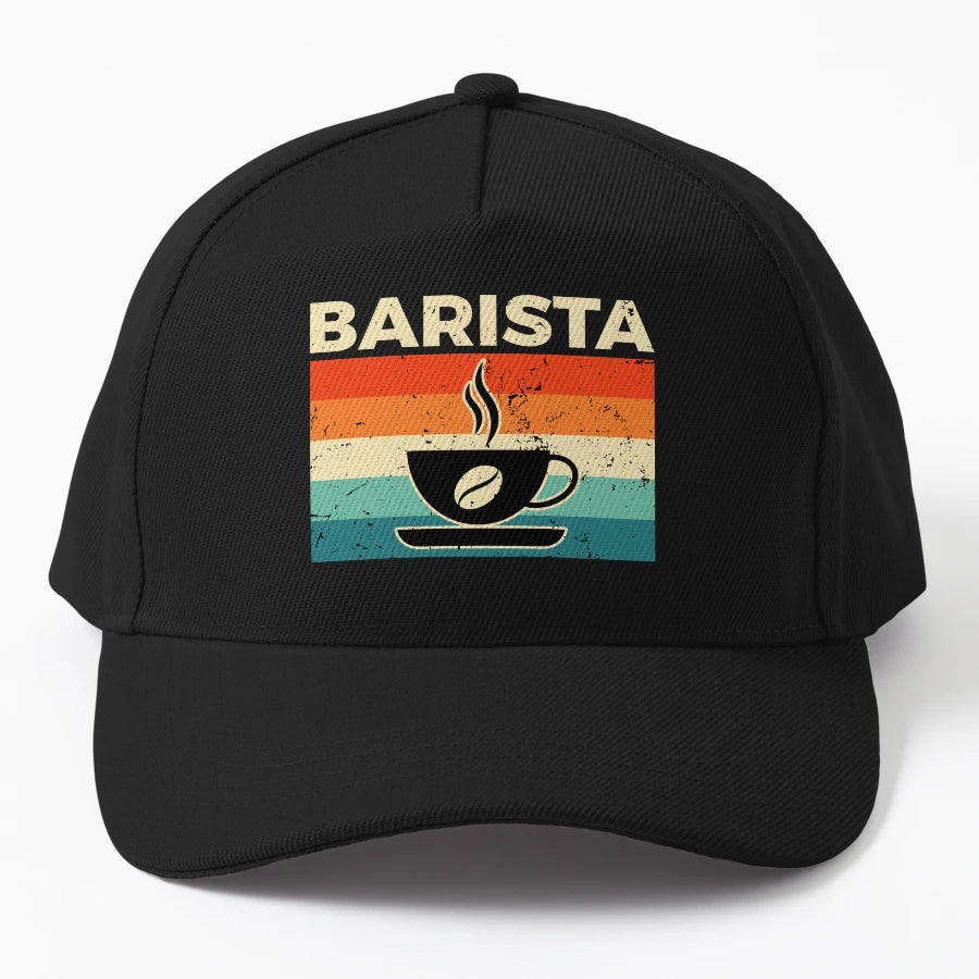 Barista Coffee Artist OTTO Dad Hat - Low-Profile Fit - Snapback, Trucker Hat, Dad Hat, Denim Baseball Cap