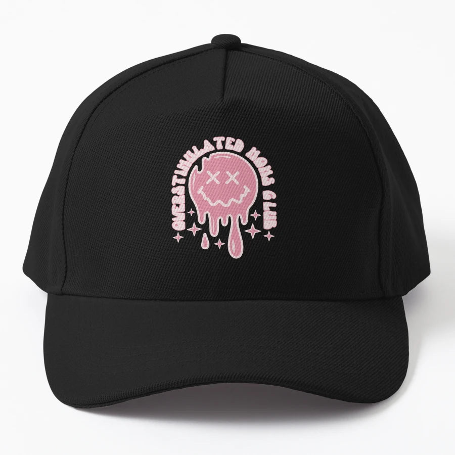 Overstimulated Moms Club Funny Mom Trucker Hat - Everyday - Snapback, Trucker Hat, Dad Hat, Denim Baseball Cap