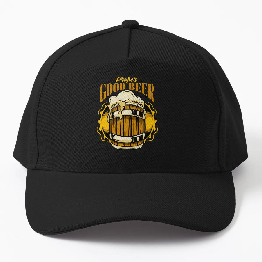 Oktoberfest Proper Good Beer OTTO Dad Hat - Embroidered - Snapback, Trucker Hat, Dad Hat, Denim Baseball Cap