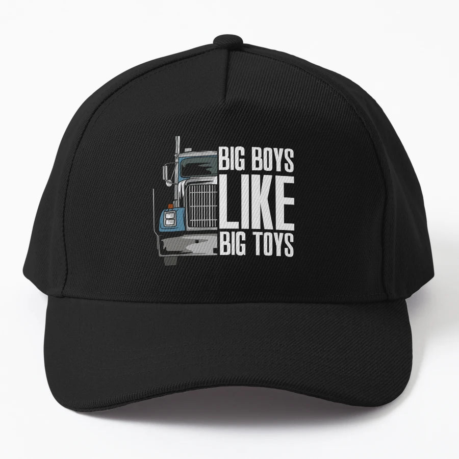 Big Like Big Toys New Era Snapback - Distressed Outdoor - Snapback, Trucker Hat, Dad Hat, Denim Baseball Cap