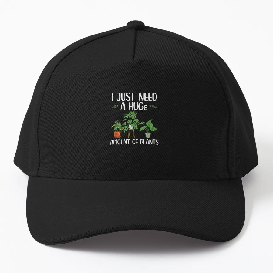 I Just Need Huge Amount Plants Monstera New Era Snapback - Snapback, Trucker Hat, Dad Hat, Denim Baseball Cap