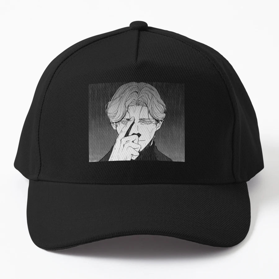 Johan Liebert Monster Trucker Hat - Minimalist Style - Snapback, Trucker Hat, Dad Hat, Denim Baseball Cap