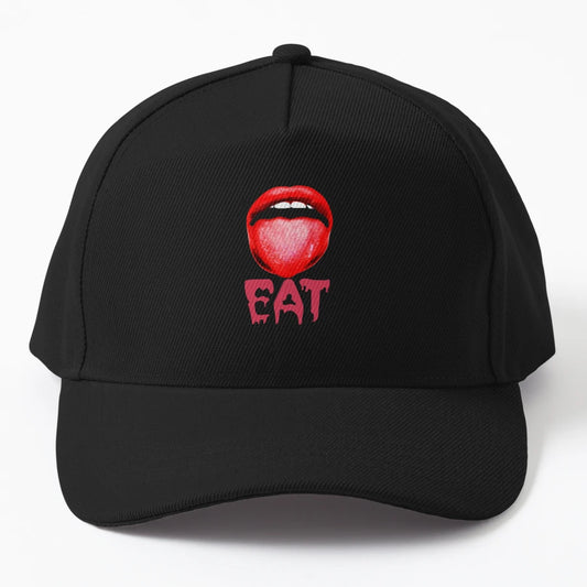 008 Eat New Era Snapback - Ideal Present for Fisherman - Snapback, Trucker Hat, Dad Hat, Denim Baseball Cap