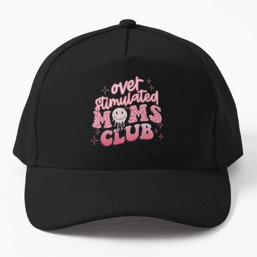 Over Stimulated Moms Club OTTO Dad Hat - Everyday Essential - Snapback, Trucker Hat, Dad Hat, Denim Baseball Cap
