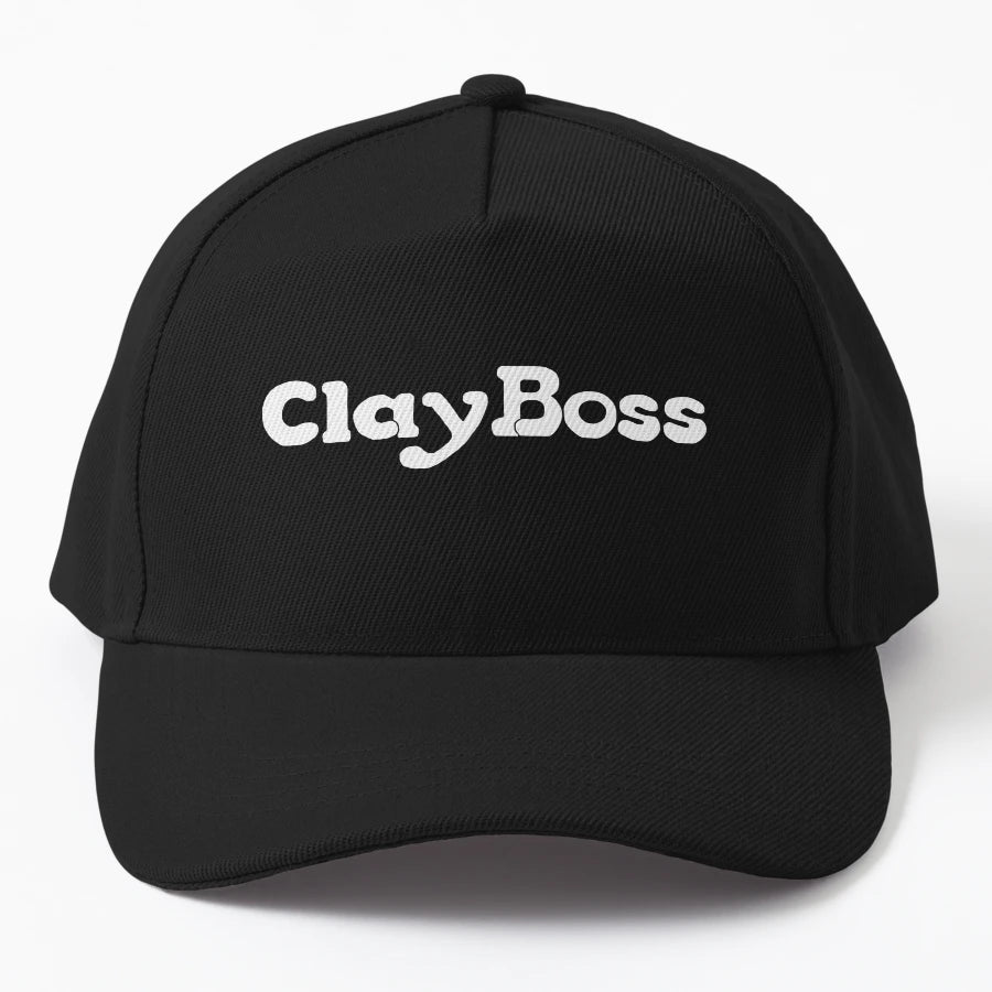 Clay Boss Trucker Hat - Structured Custom Crafted - Snapback, Trucker Hat, Dad Hat, Denim Baseball Cap