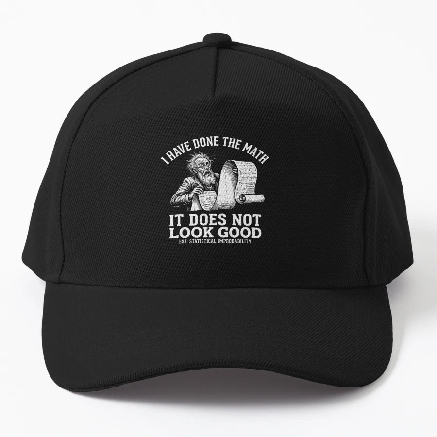 I Have Done Math It Does Not Good Funny OTTO Dad Hat - Snapback, Trucker Hat, Dad Hat, Denim Baseball Cap