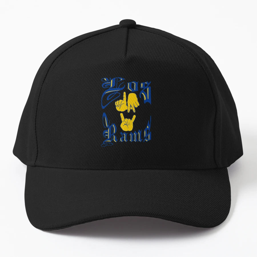 Los Rams Dos New Era Snapback - Embroidered Design - Snapback, Trucker Hat, Dad Hat, Denim Baseball Cap