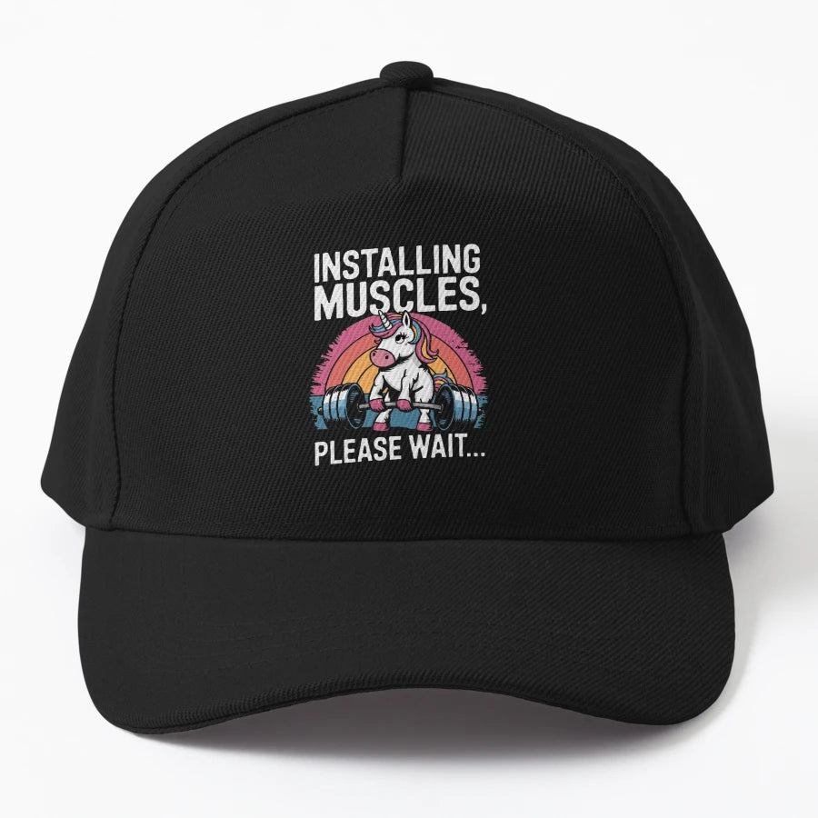 Gym New Era Snapback - Vintage Style - Snapback, Trucker Hat, Dad Hat, Denim Baseball Cap