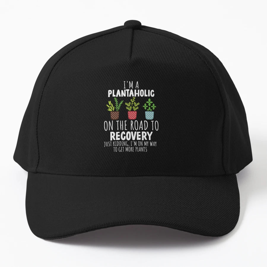 Im Plantaholic Road To Recovery Plant Gardening OTTO Dad Hat - Snapback, Trucker Hat, Dad Hat, Denim Baseball Cap