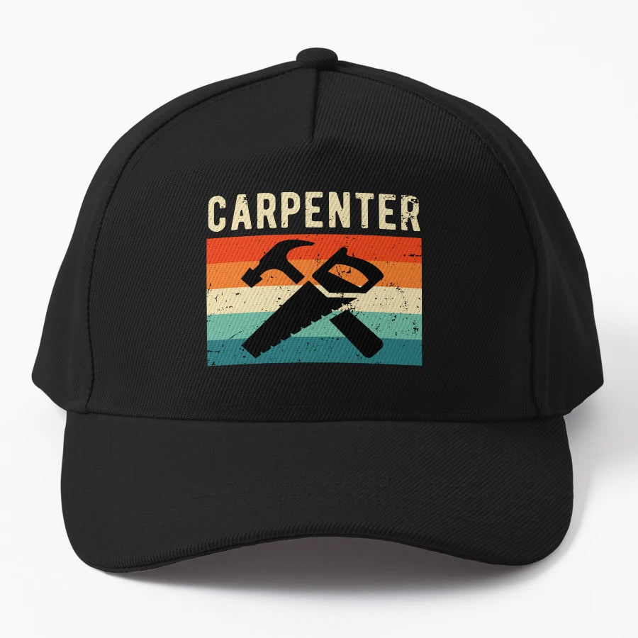 Carpenter Carpentry OTTO Dad Hat - Vintage Aesthetic Custom - Snapback, Trucker Hat, Dad Hat, Denim Baseball Cap