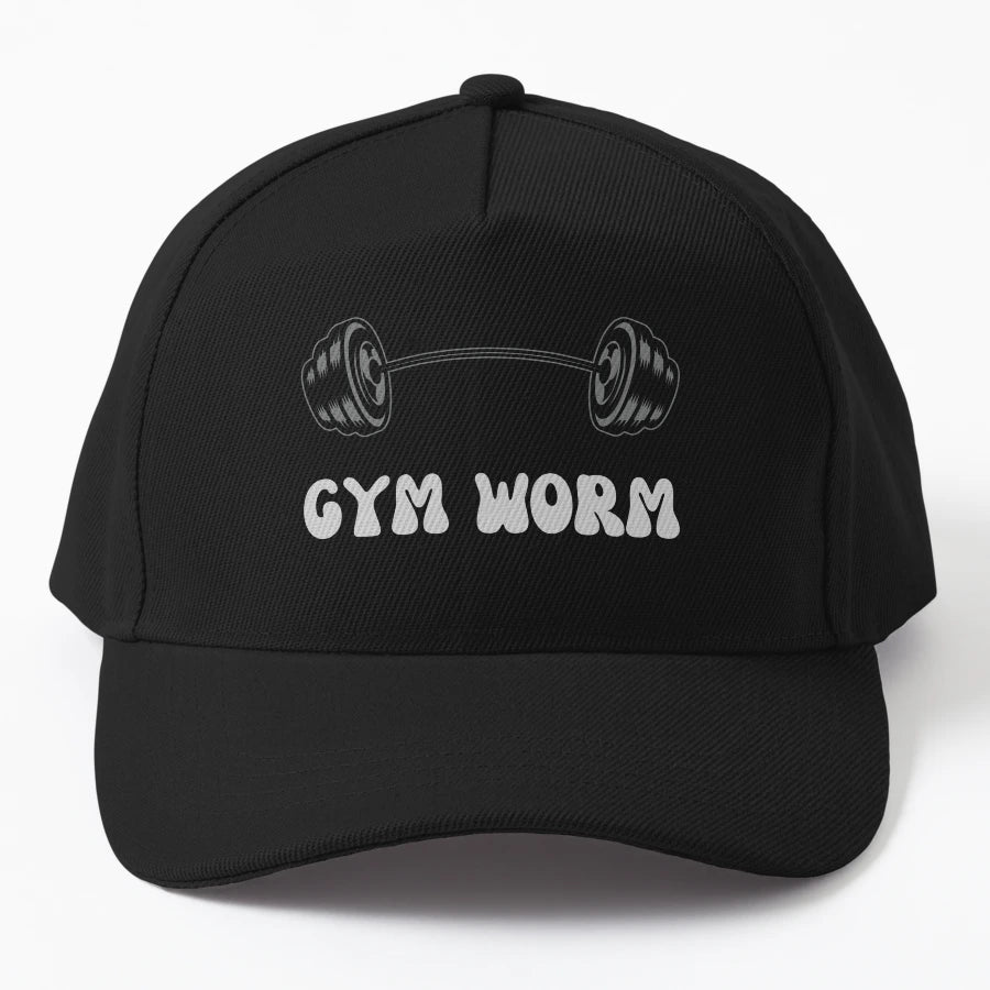 Gym Worm T Shirt OTTO Dad Hat - Everyday Essential - Snapback, Trucker Hat, Dad Hat, Denim Baseball Cap