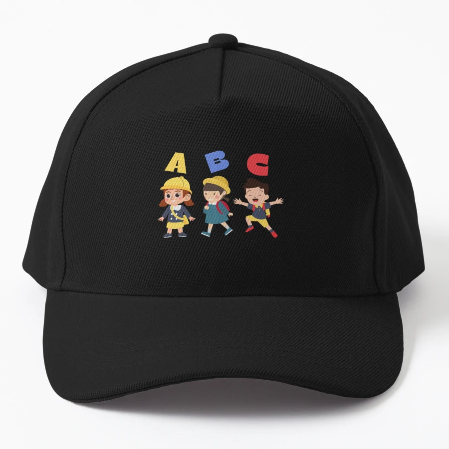 Alphabet Abc Back To School Teachers OTTO Dad Hat - High-Qua - Snapback, Trucker Hat, Dad Hat, Denim Baseball Cap