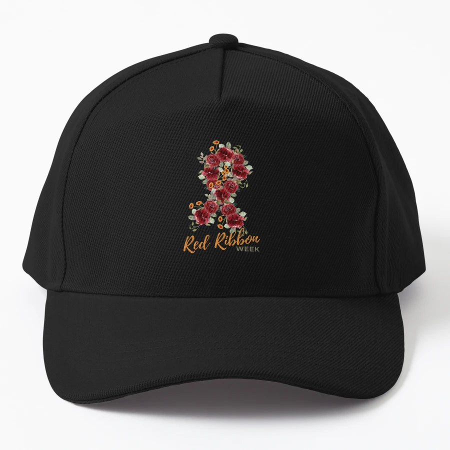 Wear Red Red Ribbon Week OTTO Dad Hat - Exclusive Classic - Snapback, Trucker Hat, Dad Hat, Denim Baseball Cap