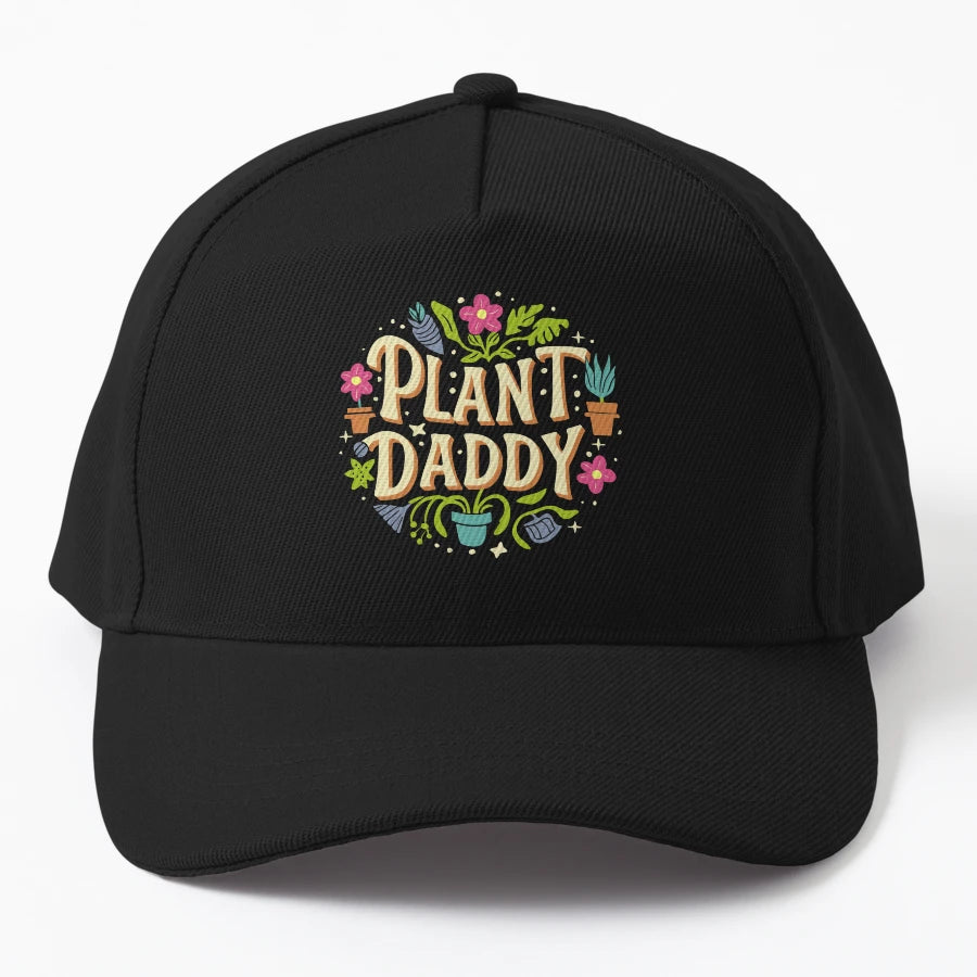 Plant Daddy Green Thumb Trucker Hat - Premium Premium - Snapback, Trucker Hat, Dad Hat, Denim Baseball Cap