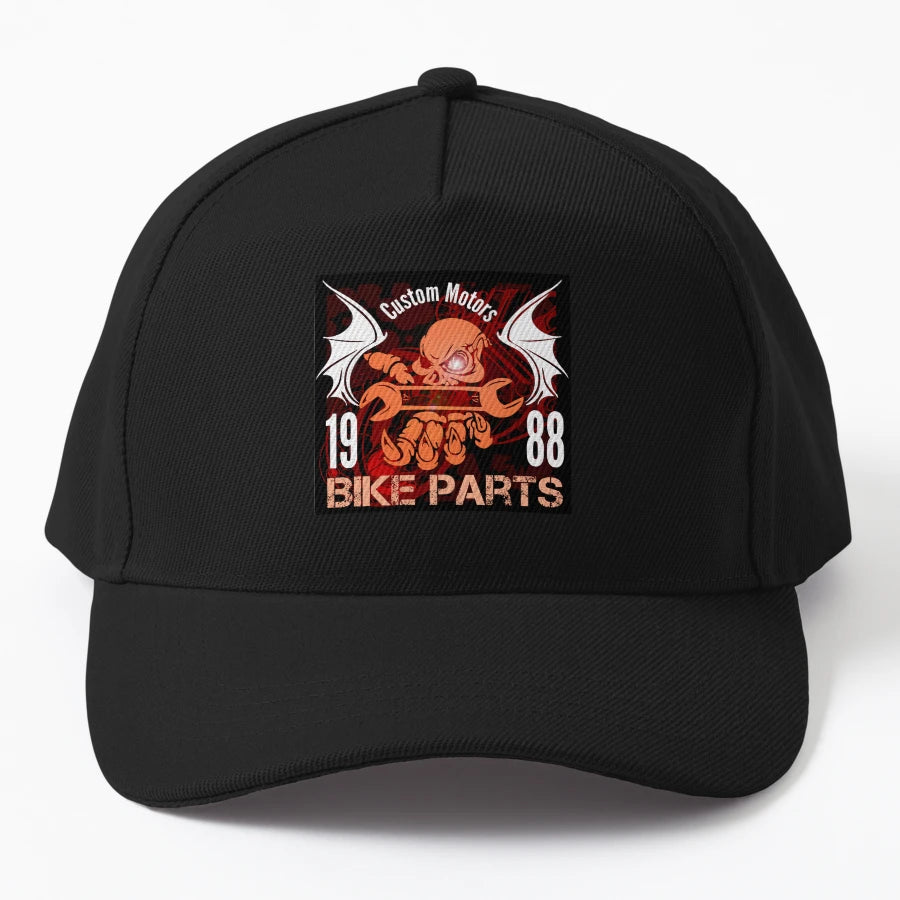 Bike Parts New Era Snapback - Exclusive Custom Crafted - Snapback, Trucker Hat, Dad Hat, Denim Baseball Cap