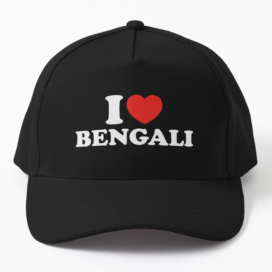 I Love Bengali New Era Snapback - Premium Custom Crafted - Snapback, Trucker Hat, Dad Hat, Denim Baseball Cap