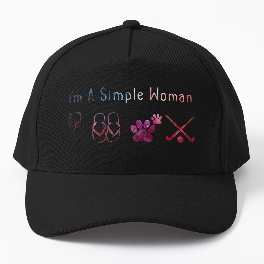 Im Simple Galaxy Field Hockey OTTO Dad Hat - Best Gift for - Snapback, Trucker Hat, Dad Hat, Denim Baseball Cap