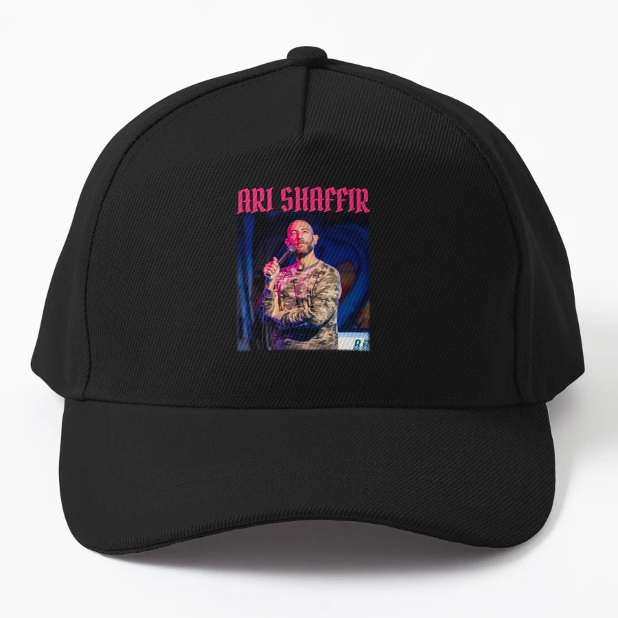 Ari Shaffir Trucker Hat - Structured Unique Art - Snapback, Trucker Hat, Dad Hat, Denim Baseball Cap