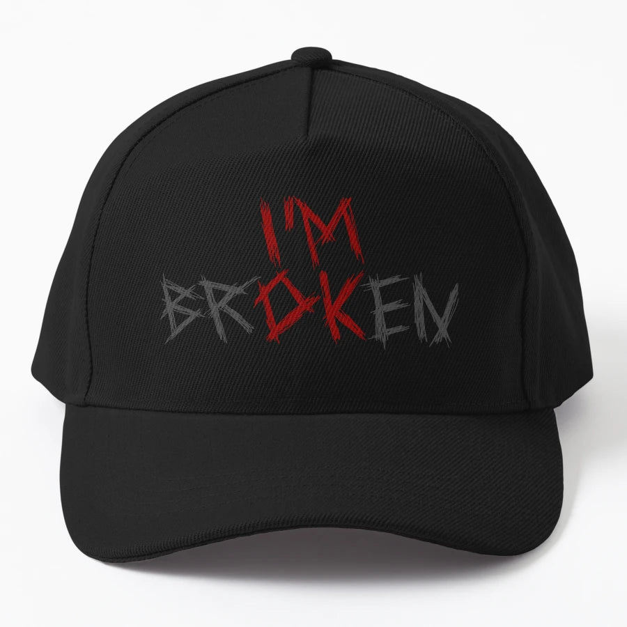 Im Ok And Im Broken New Era Snapback - Low-Profile Fit - Snapback, Trucker Hat, Dad Hat, Denim Baseball Cap