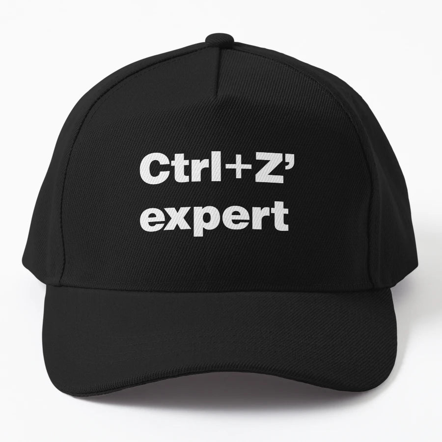 Ctrl Z Expert Master Undo OTTO Dad Hat - Premium - Snapback, Trucker Hat, Dad Hat, Denim Baseball Cap