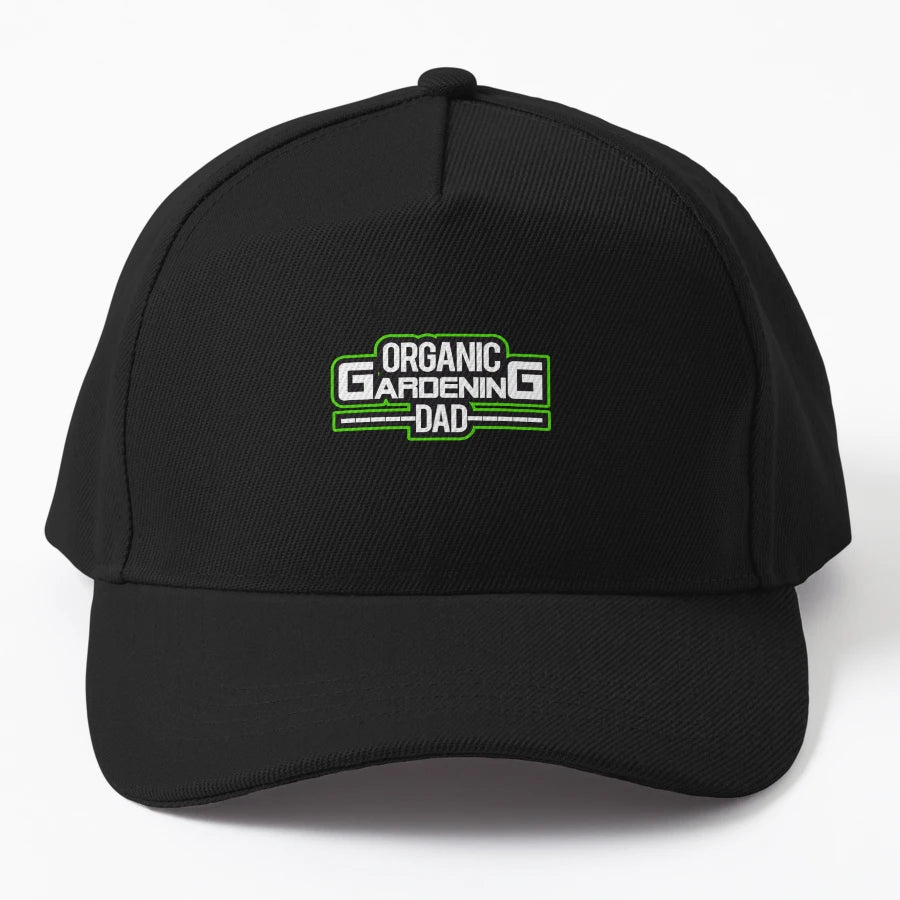 Organic Gardening Dad Funny Daddy OTTO Dad Hat - Premium - Snapback, Trucker Hat, Dad Hat, Denim Baseball Cap