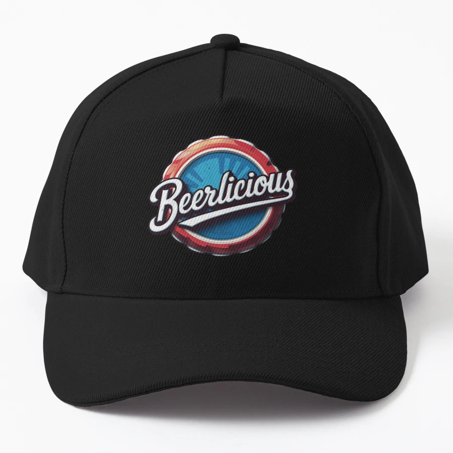 Beerlicious OTTO Dad Hat - Washed Cotton - Snapback, Trucker Hat, Dad Hat, Denim Baseball Cap