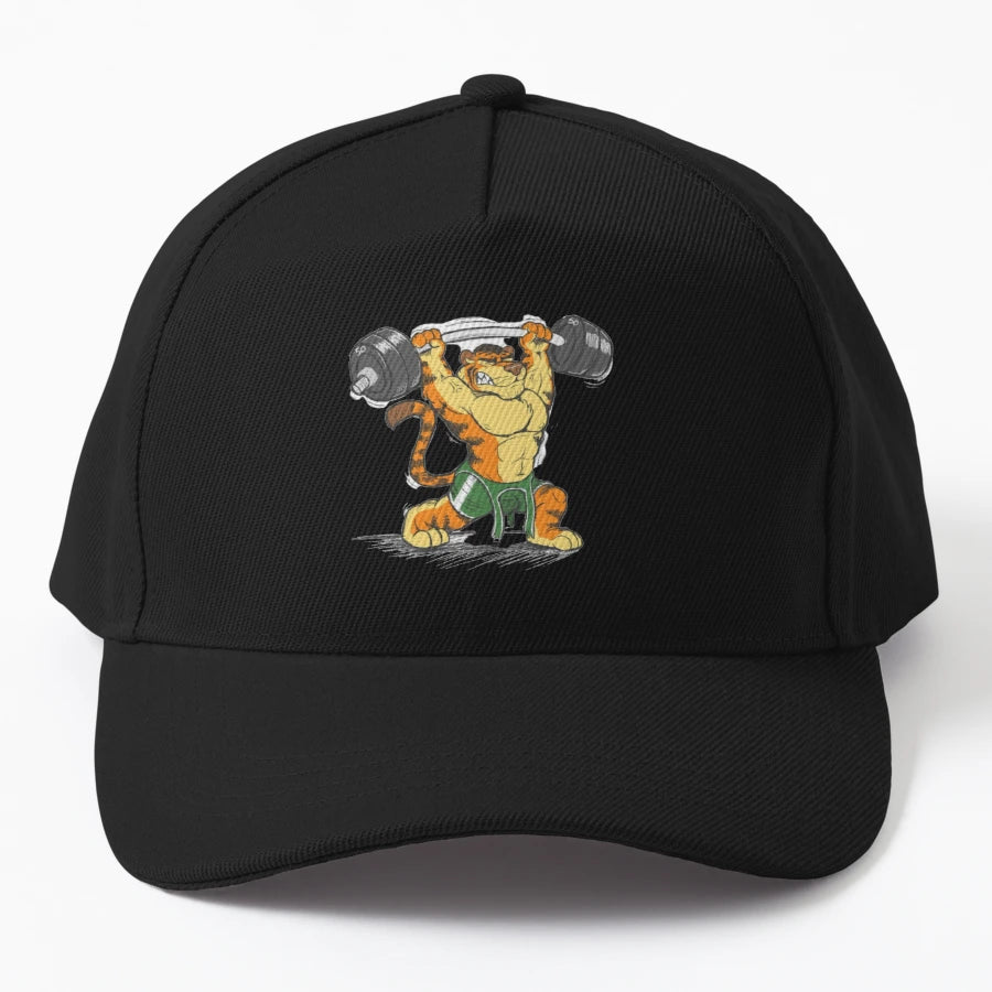 Gym Tiger New Era Snapback - Washed Cotton - Snapback, Trucker Hat, Dad Hat, Denim Baseball Cap