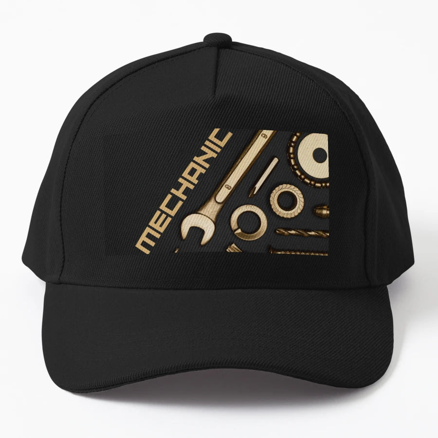Car Mechanic Tools Mechanical Engineering New Era Snapback - Snapback, Trucker Hat, Dad Hat, Denim Baseball Cap