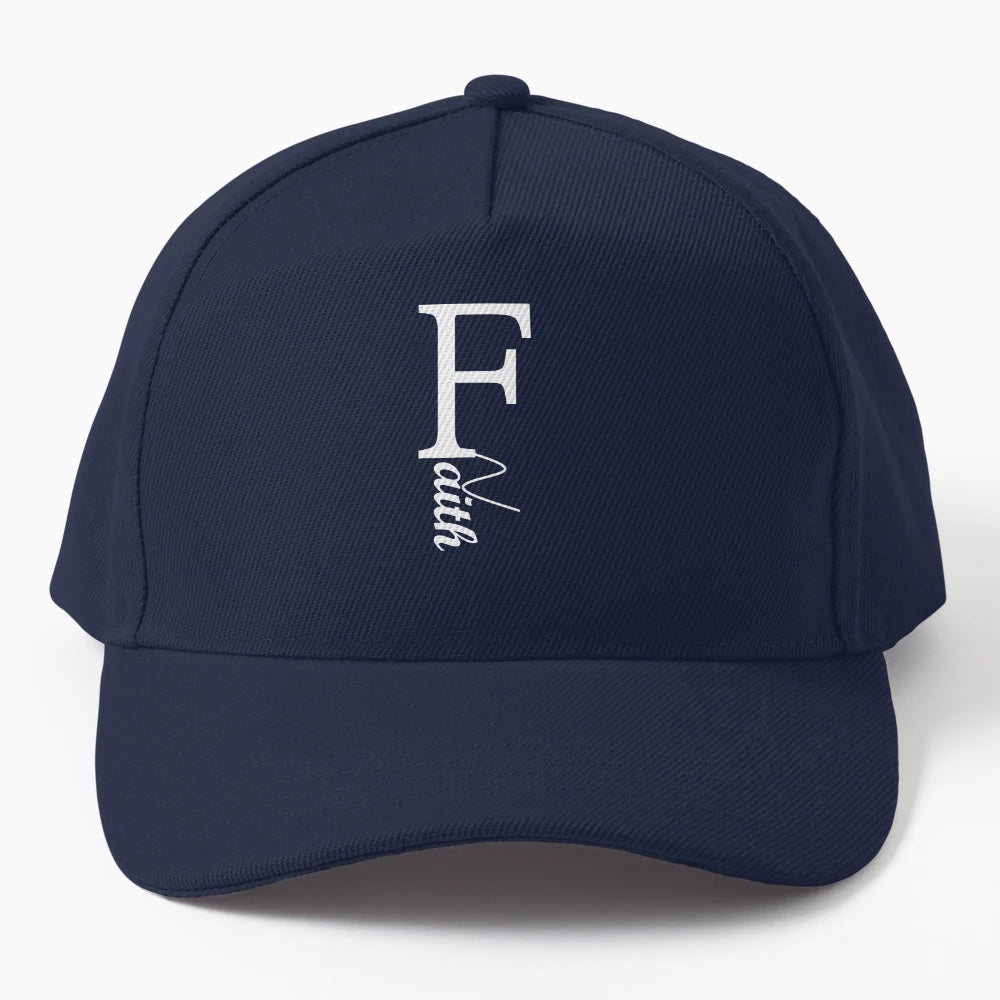 T Shirt Word Faith Bible Verse Denim Baseball Cap - Aestheti - Snapback, Trucker Hat, Dad Hat, Denim Baseball Cap