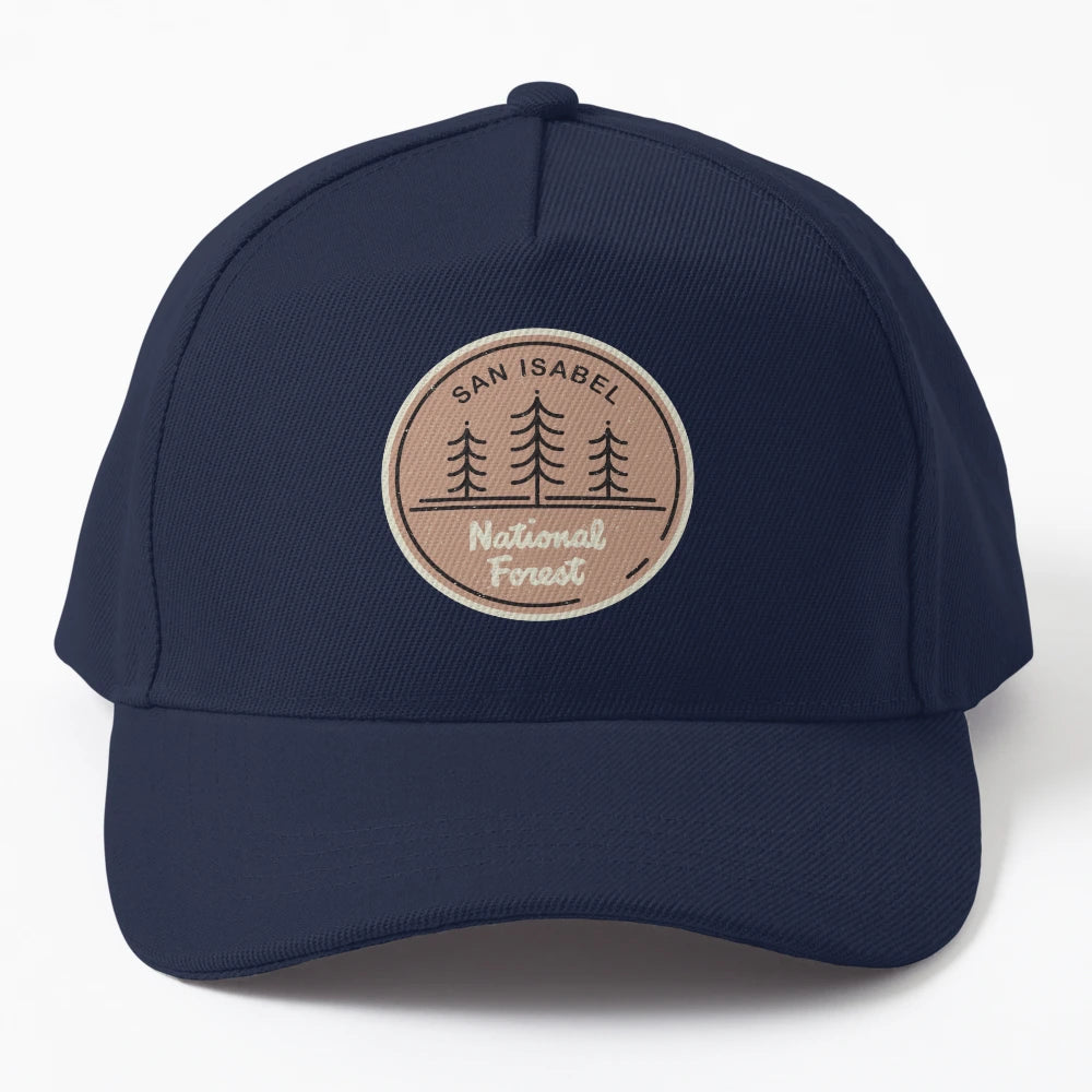 San Isabel National Forest Denim Baseball Cap - Vintage - Snapback, Trucker Hat, Dad Hat, Denim Baseball Cap