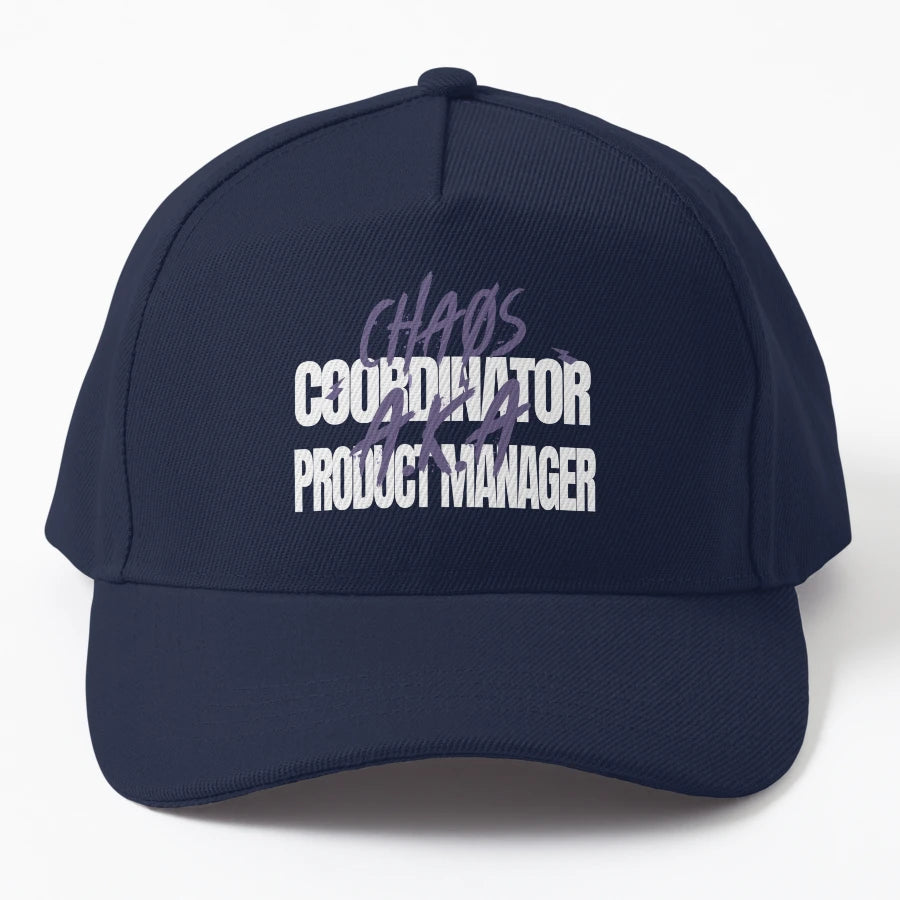 Chaos Coordinator K Product Manager Trucker Hat - Premium - Snapback, Trucker Hat, Dad Hat, Denim Baseball Cap