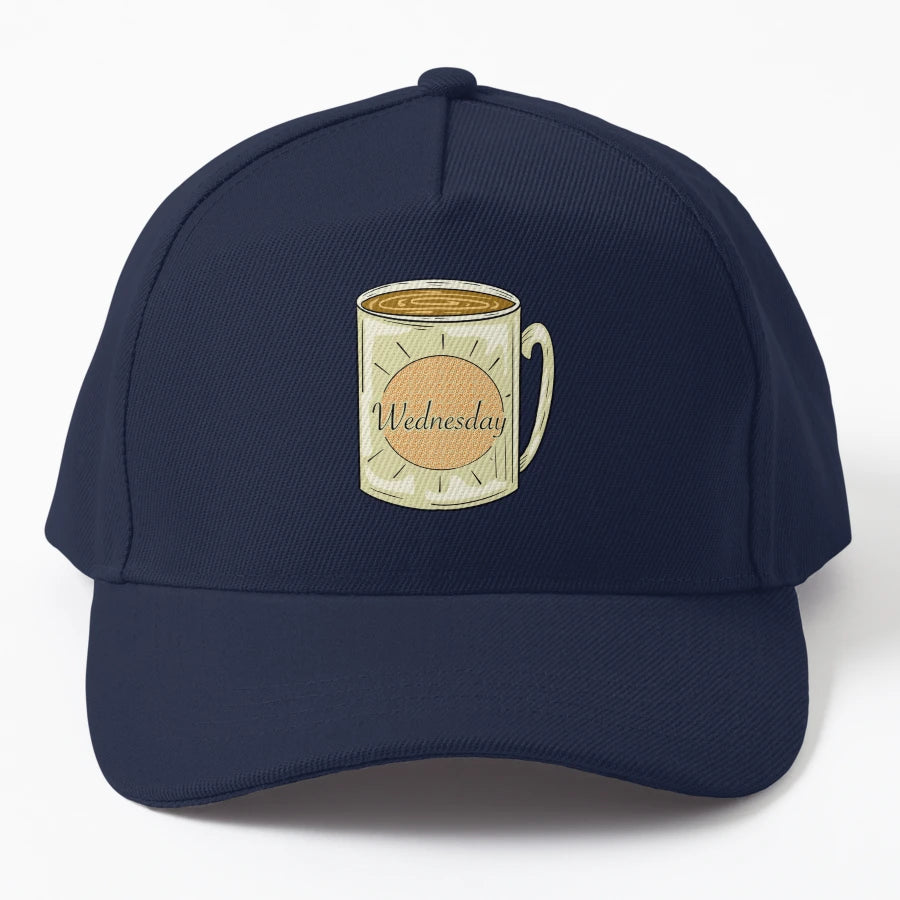 Wednesday Cup OTTO Dad Hat - Premium Stitching - Snapback, Trucker Hat, Dad Hat, Denim Baseball Cap