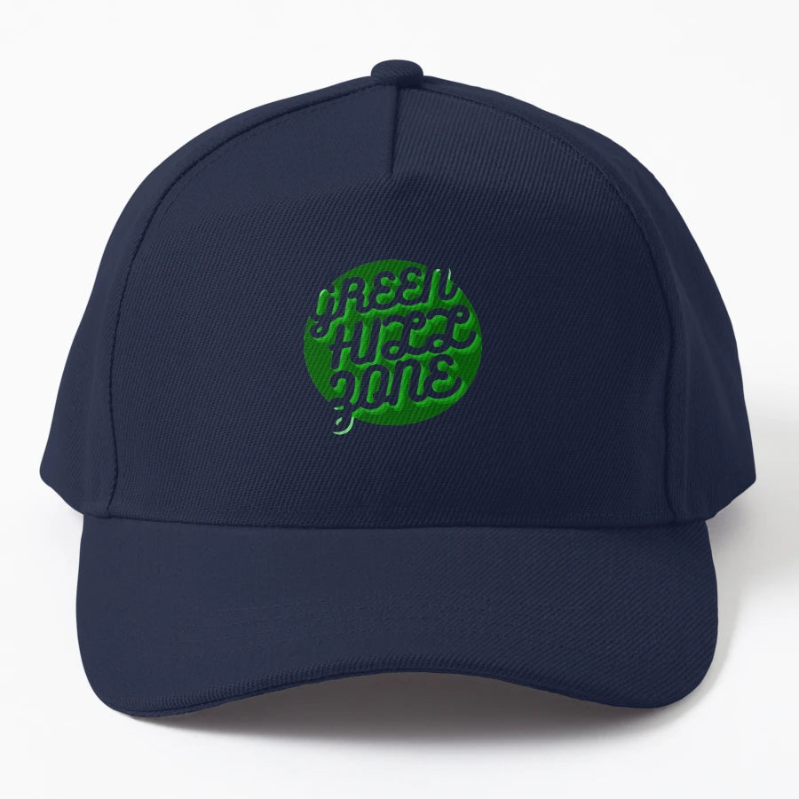 Green Hill Zone OTTO Dad Hat - Exclusive Custom Crafted - Snapback, Trucker Hat, Dad Hat, Denim Baseball Cap